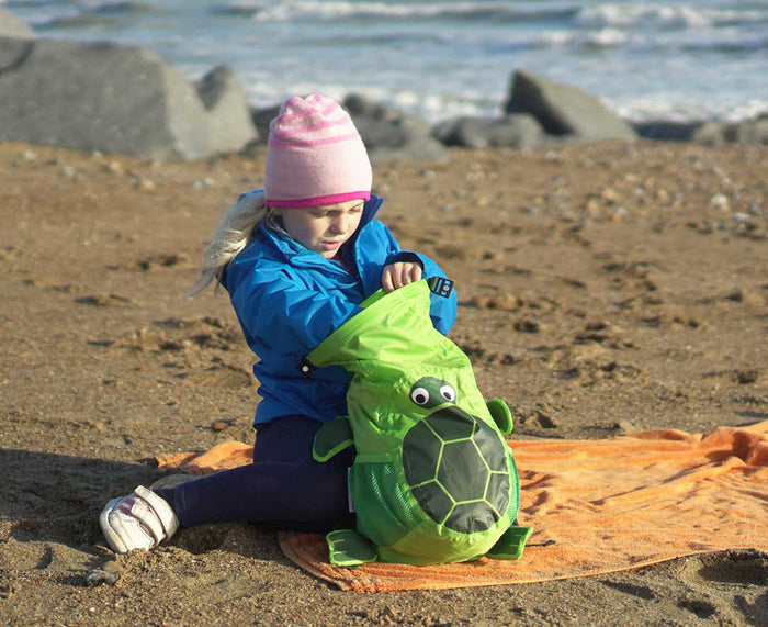 OverBoard Kids Turtle Waterproof Backpack - 11 Litres 